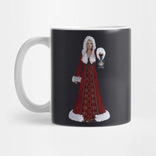 The Christmas angelic santa Mug